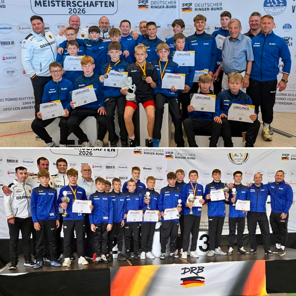 DM U14 & Team Siegbaden holt sich Titel „Erfolgreichster Verband“ zurück